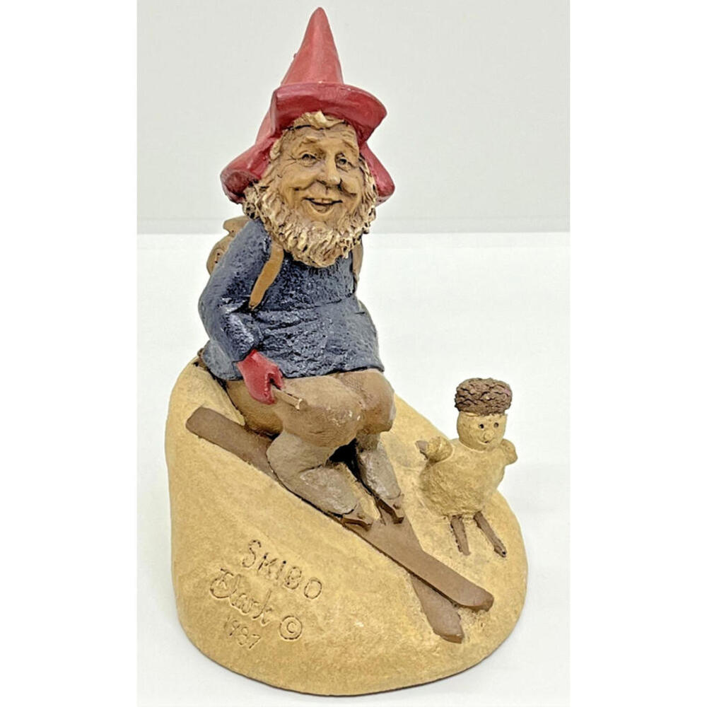 SKIBO 1987~Tom Clark Gnome-Figurine~Cairn Studio Retired~5027 Signed 5.5”